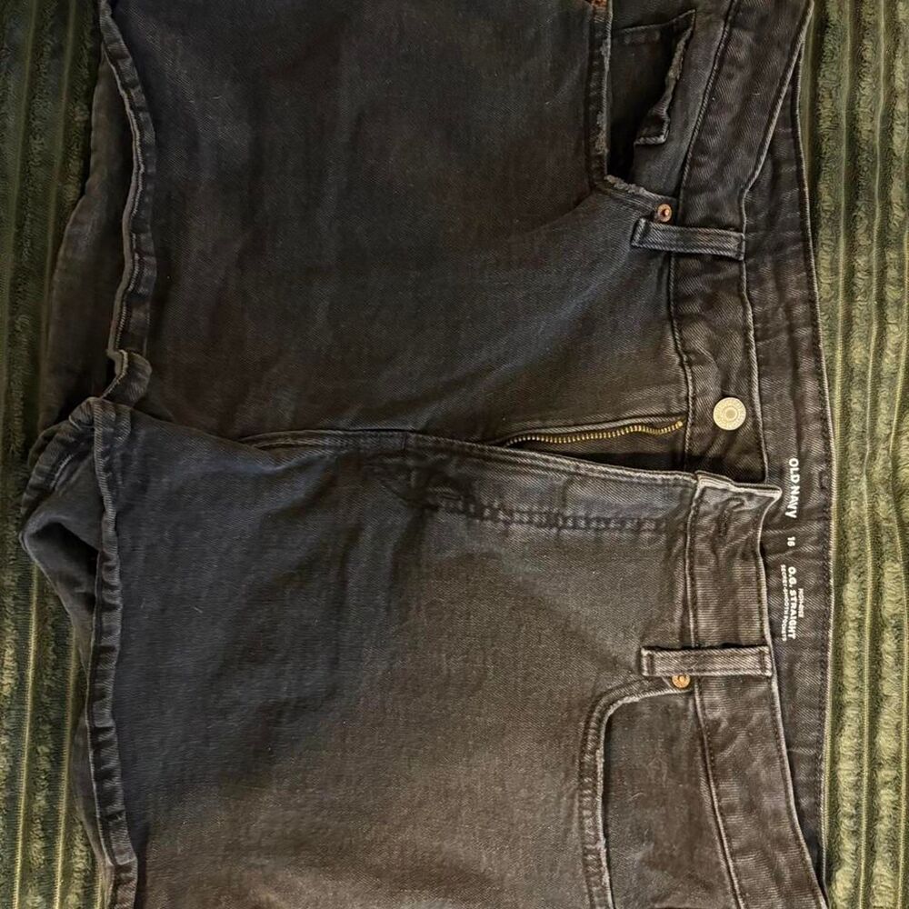 Old-navy Women's Black and Navy Shorts